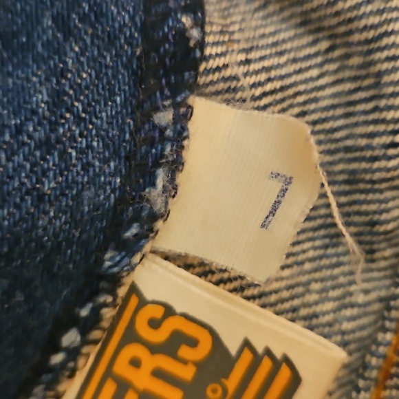 Vtg BRANDERS by Dickies 1970s Denim Waistcoat Vest - Picture 8 of 8